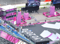 東京オリンピックBMXフリースタイル男子パークシーディングラン写真